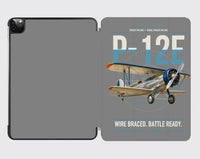 Thumbnail for Boeing P-12E design on gray ipad tablet case