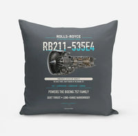Thumbnail for RB211-535E4 design on gray pillow