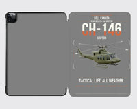 Thumbnail for Bell Canada CH-146 Griffon design on gray ipad tablet case