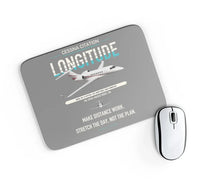 Thumbnail for Cessna Citation Longitude design on gray rectangle mouse pad