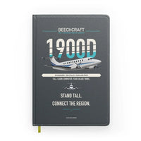 Thumbnail for Beechcraft 1900D design on gray notebook
