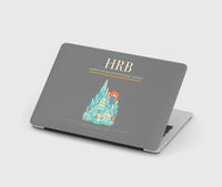 Thumbnail for Harbin Taiping International Airport (HRB) design on gray MacBook case