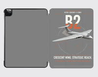 Thumbnail for Handley Page Victor B2 design on gray ipad tablet case