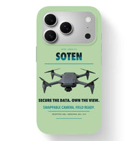 Thumbnail for ACSL SOTEN Case design on light green iphone case