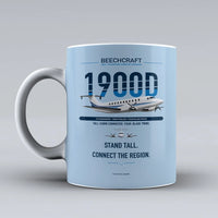 Thumbnail for 1900D Mug design on light blue beechcraft