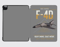 Thumbnail for F-4D Phantom II design on gray ipad tablet case