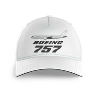 Thumbnail for The Boeing 757 printed hat - white