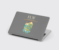Thumbnail for Flores Airport (FLW) design on gray MacBook case