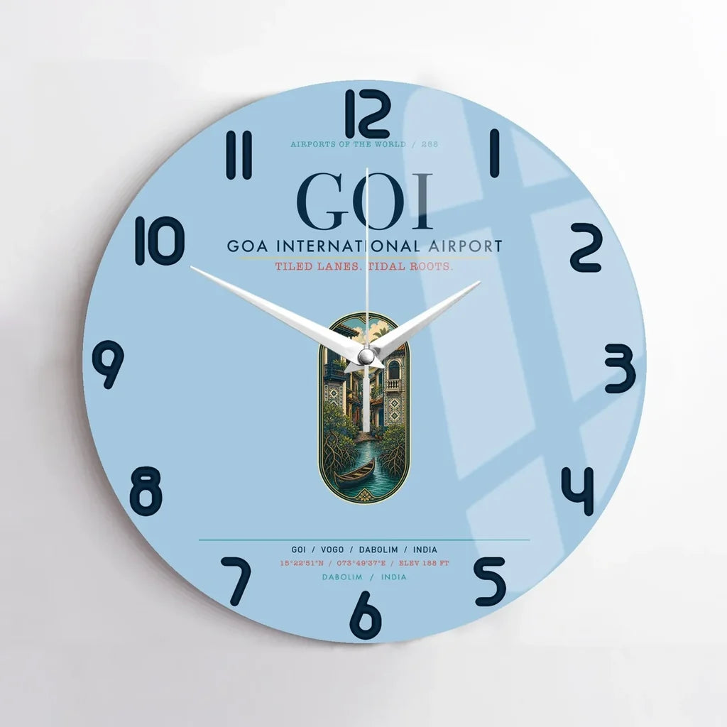 Goa International Airport Dabolim GOI - Blue