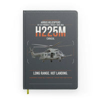 Thumbnail for Airbus Helicopters H225M Caracal design on gray notebook