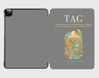 Thumbnail for Bohol-Panglao International Airport (TAG) design on gray ipad tablet case