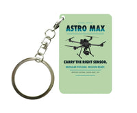 Thumbnail for Freefly Astro Max Key Chain design on light green key chain