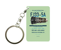 Thumbnail for FJ33-5A Key Chain design on light green key chain