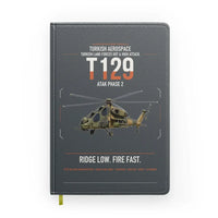 Thumbnail for Turkish Aerospace T129 ATAK Phase 2 design on gray notebook
