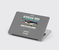 Thumbnail for Daher Kodiak 900 design on gray MacBook case