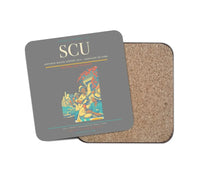Thumbnail for Antonio Maceo Airport (SCU) design on gray 1 piece coaster