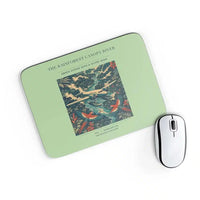 Thumbnail for VINTAGE G4403 - The Rainforest Canopy River - Designed Mouse Pads design on lightgreen rectangle
