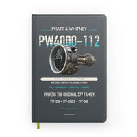 Thumbnail for PW4000-112 design on gray notebook