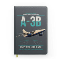 Thumbnail for A-3B Skywarrior design on gray notebook