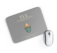 Thumbnail for Tulsa International Airport (TUL) design on gray rectangle mouse pad