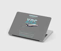 Thumbnail for Bombardier Global Express XRS design on gray MacBook case