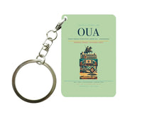 Thumbnail for Thomas Sankara International Airport OUA — Ouagadougou Key Chain design on light green key chain
