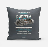 Thumbnail for PW127M design on gray pillow