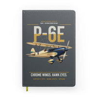 Thumbnail for Curtiss P-6E Hawk design on gray notebook