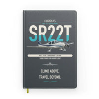 Thumbnail for Cirrus SR22T design on gray notebook