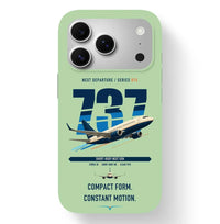 Thumbnail for Boeing 737-700 NG design on light green magsafe iphone case