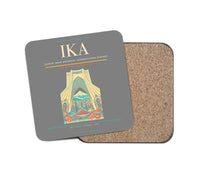 Thumbnail for Tehran Imam Khomeini International Airport (IKA) design on gray 1 piece coaster