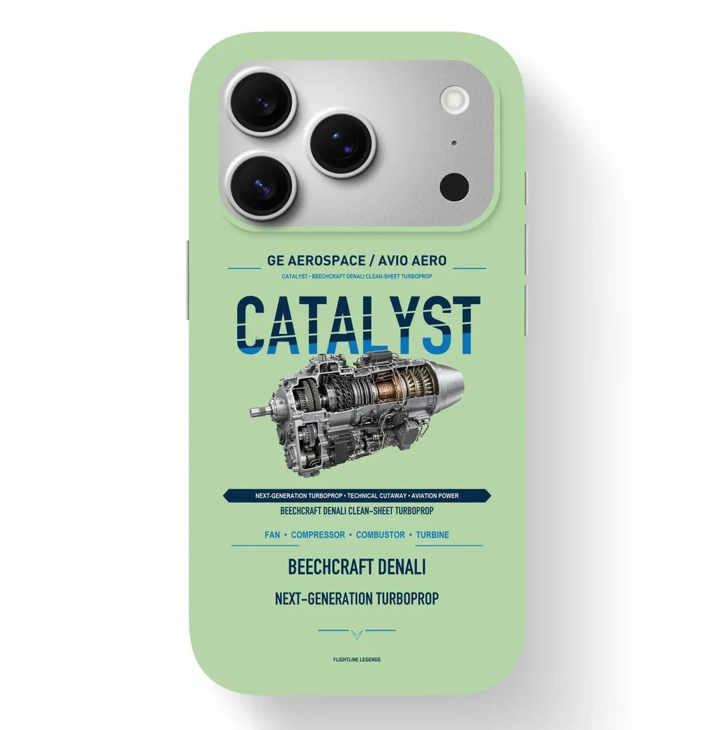 CATALYST Case design on light green iphone case