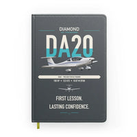 Thumbnail for Diamond DA20 design on gray notebook