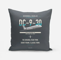 Thumbnail for McDonnell Douglas DC-9-30 design on gray pillow