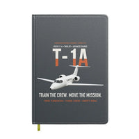 Thumbnail for T-1A Jayhawk Advanced Jet Trainer design on gray notebook