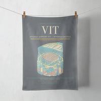 Thumbnail for Vitoria Airport (VIT) design on gray towel