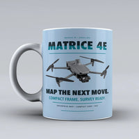 Thumbnail for Matrice 4E Mug design on light blue dji