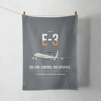 Thumbnail for E-3 Sentry AWACS design on gray towel
