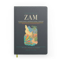 Thumbnail for Zamboanga International Airport (ZAM) design on gray notebook