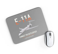 Thumbnail for E-11A BACN design on gray rectangle mouse pad