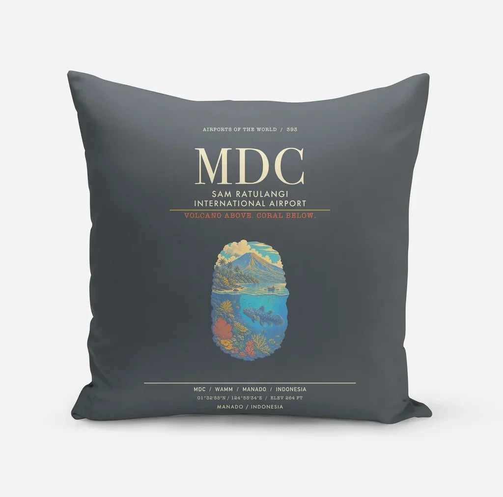 Sam Ratulangi International Airport Manado MDC - Gray