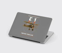 Thumbnail for Sopwith Camel F.1 design on gray MacBook case