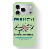 Thumbnail for Autel EVO II Dual 640T V3 Case design on light green iphone case