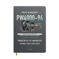 Thumbnail for PW4000-94 design on gray notebook
