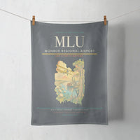 Thumbnail for Monroe Regional Airport (MLU) design on gray towel