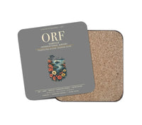 Thumbnail for Norfolk International Airport (ORF) design on gray 1 piece coaster