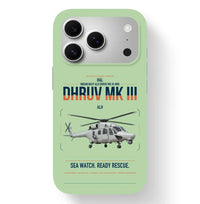 Thumbnail for HAL ALH Dhruv Mk III design on light green magsafe iphone case, for iPhone 17 Pro