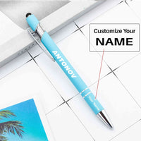 Thumbnail for Antonov & Text touch pen - light blue with name