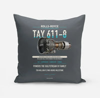Thumbnail for TAY 611-8 design on gray pillow