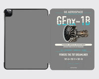 Thumbnail for GEnx-1B design on gray ipad tablet case